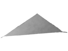 Solsegel Bari Trekant Grå 3,6 x 3,6 x 3,6 m Sunlife 